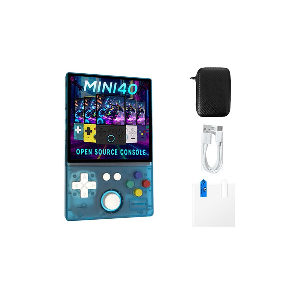 Mini40 Open-Source Game Console 4.0Inch Ips Screen 18000+ Games 30+ Emulator Portable Retro Game Console With 64G Card C 6033075596219