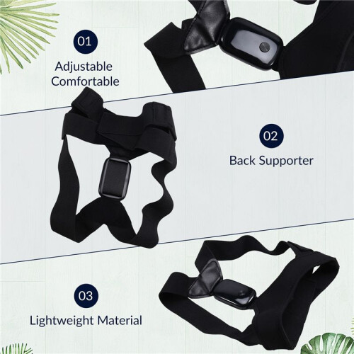 Intelligent Posture Corrector-Adjustable Back Support for Spine and Shoulder Alignment, Intelligent Clavicle Trainer 2