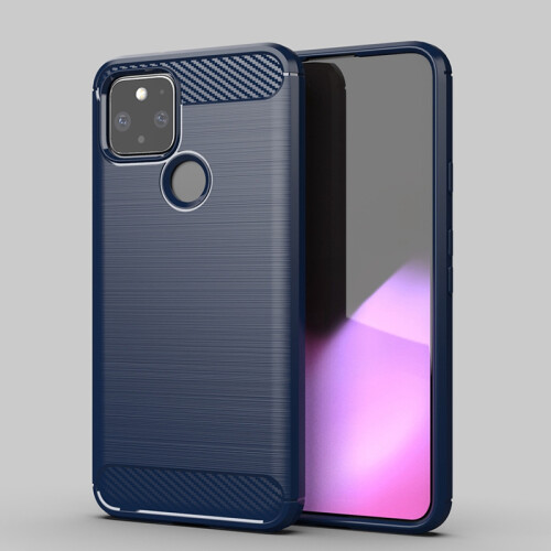 Suitable for  Pixel 5 Mobile Phone Case, Anti-Drop Silicone TPU Brushed Protective Soft Case 1