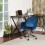 Office Chair with Wheels and Armrests - CHIOZZA 3
