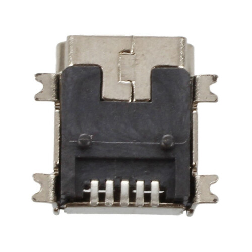 2X Replacement  USB Type B Female 5 Pin PCB Board Mount Jack Charger Connector 10 Pcs 1