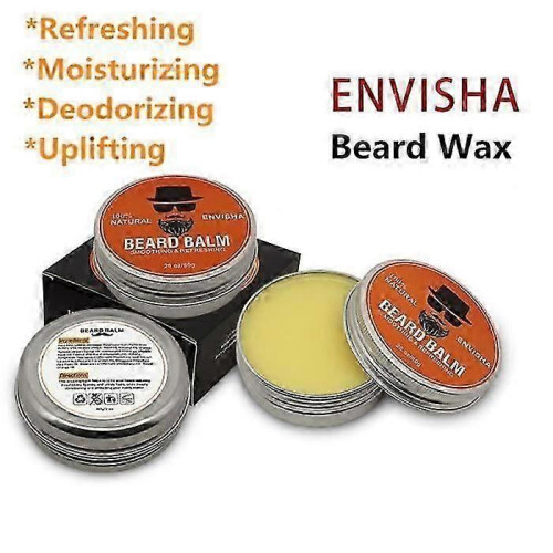 Beard Kit, 6pcs Beard Care Set, Beard Oil, Comb, Brush, Balm, Scissors - Men 2