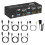 8K 60Hz DP/-Compatible KVM  USB 3.0 2 Monitors 2 Computers KVM  for Mouse Keyboad Monitor EU Plug 1