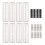 8 PCS Adjustable Drawer Dividers DIY Cabinet Storage Partition Divider for Clutter Kitchen Cutlery Organizer Separator 1