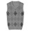 (S, Khaki) Yynuda Mens Cashmere Pullover Wool Blend Sleeveless Knit V-neck Sweater 2