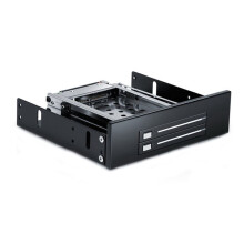 SEATAY Dual Bay SATA2-Festplatte, HDD- und SSD-Fach, Internes Mobiles Rack-GehäUse, Dockingstation, Hot-Swap-Halterung, HD520