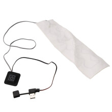 USB-Beheizter Winterschal MäNner und Frauen Schal-Heizkissen USB-Kleidungsheizkissen mit 3-Gang-Einstellbarem Standard
