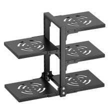 Organizzatore per Pentole, Padelle, Sottopensile, Regolabile, Antiruggine, per Pentole, Padelle In Ghisa, Pentole Pesanti