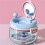 Portable Retainer Cleaner Case Rotating Drainable Oral Care Storage Box for Invisible Aligners Denture Braces Compact 3