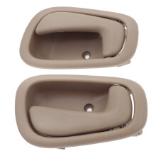 4Pcs Inside Interior Door Handle for   1998-2002 Front Rear Driver & Passenger Side Manaul Lock Beige/Tan