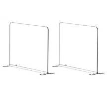 Home 2 Pack Acrylic Shelf Dividers for Closet Organization - Closets Shelf and Closet Separator for Storage