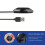 USB Conference Microphone 360 Omnidirectional Condenser Computer PC Mic with Touch Mute Plug & for PC Laptop 1