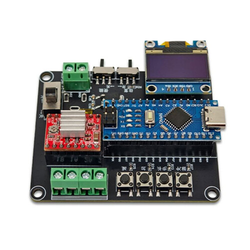 ATmega328P Stepper Motor Module Stepper Motor Driver Board A4988 Stepper Motor Driver Module 5-24V  Input for