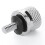 2X Chrome Billet Aluminum  Bolt Screw Cap 5