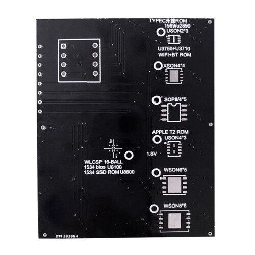 T2 Chip Read and Write Bios Socket for  Air T2 Ssd Rom Typec Rom Holder 1