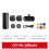 Microfono Lavalier Wireless C01 per  e Android con Cancellazione del Rumore per Registrazioni Video Vlog, Streaming Live e Interviste 2