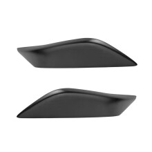 2 Stuks Auto Koplamp Oogleden Wenkbrauwen Hoes Accessoires Lampenkap Sticker voor  350Z 2 Deurs 03-08 Zwart
