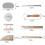 Pottery Wheel Machine, USB Pottery Making Kit with 6Pcs Ceramic Clay Tools, Electric Pottery Wheels DIY Kits 1