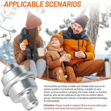 F273699 Propane Filter Propane Heater for Portable Heater - Compatible with F273701 F273702 F273703 F273718 Hoses