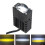 2X Carro Universal 1,5 Polegadas LED Farol de Neblina Grade Luz Branca e Amarela Luz Dupla 9
