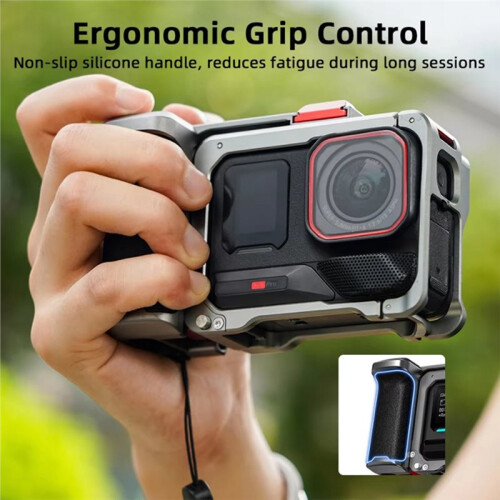 Camera Handle Grip Cage for  Ace Pro1/2 with Camera Cage Bag Street Handle Expansion Frame Video Accessorie 2