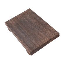 2X Wood Pedestal Soap Stand Bathroom Kitchen Countertop Tray Farmhouse Wood Riser Soap Dish Plants Holder