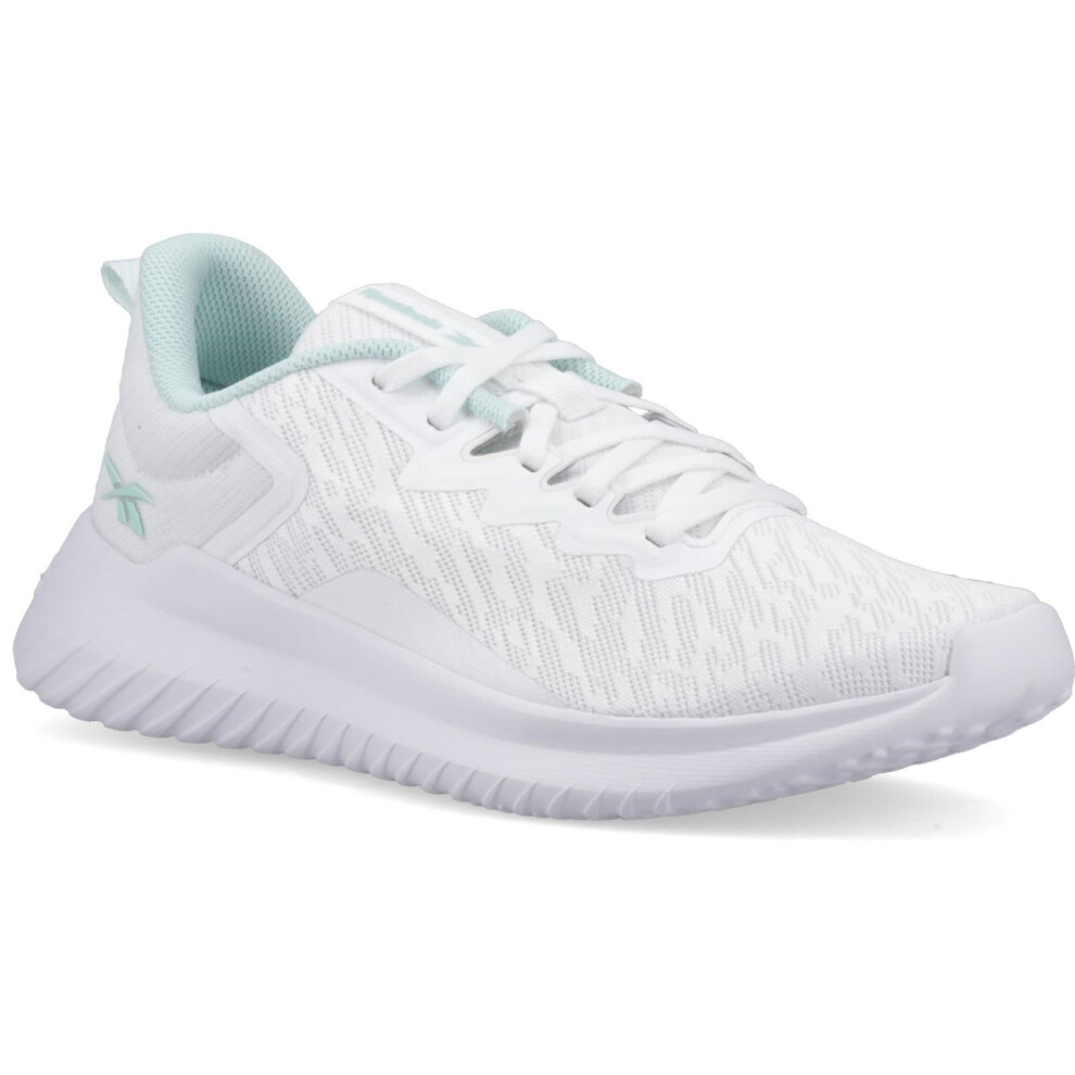 Reebok (, ) Fluxlite Ii Textile Women's Ftwr White/Glitch Aqua Trainers