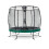 EXIT TOYS EXIT Elegant Premium Trampoline 8.3ft with Deluxe Safety Net – Green 11
