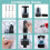 2X Automatic Soap Dispenser, Touchless Infrared Motion Sensor, 700Ml Wall Mount Hand Free for Bathroom Kitchen Hotel 3