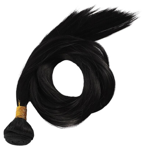 CordãO de 30 Polegadas Reta Reta Virgem Remy Cabelo Brasileiro Trançado Cacho de Cabelo Peruca de Cabelo Estendida 6 Pacote 1
