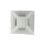 Self-Adhesive Plastic Wire Bundle Holder 3Mm Cable Tie Mount Base 200Pcs 3