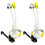 2X 98042440XT Headlight Combination  Sensor for  301  C-Elysee Rotary  Wirin Harness 1