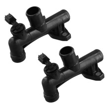 2X 3F1Z-8548-AC Engine Coolant Water Outlet with Sensor for 2009-2003 2006 Mercury 2009-2003