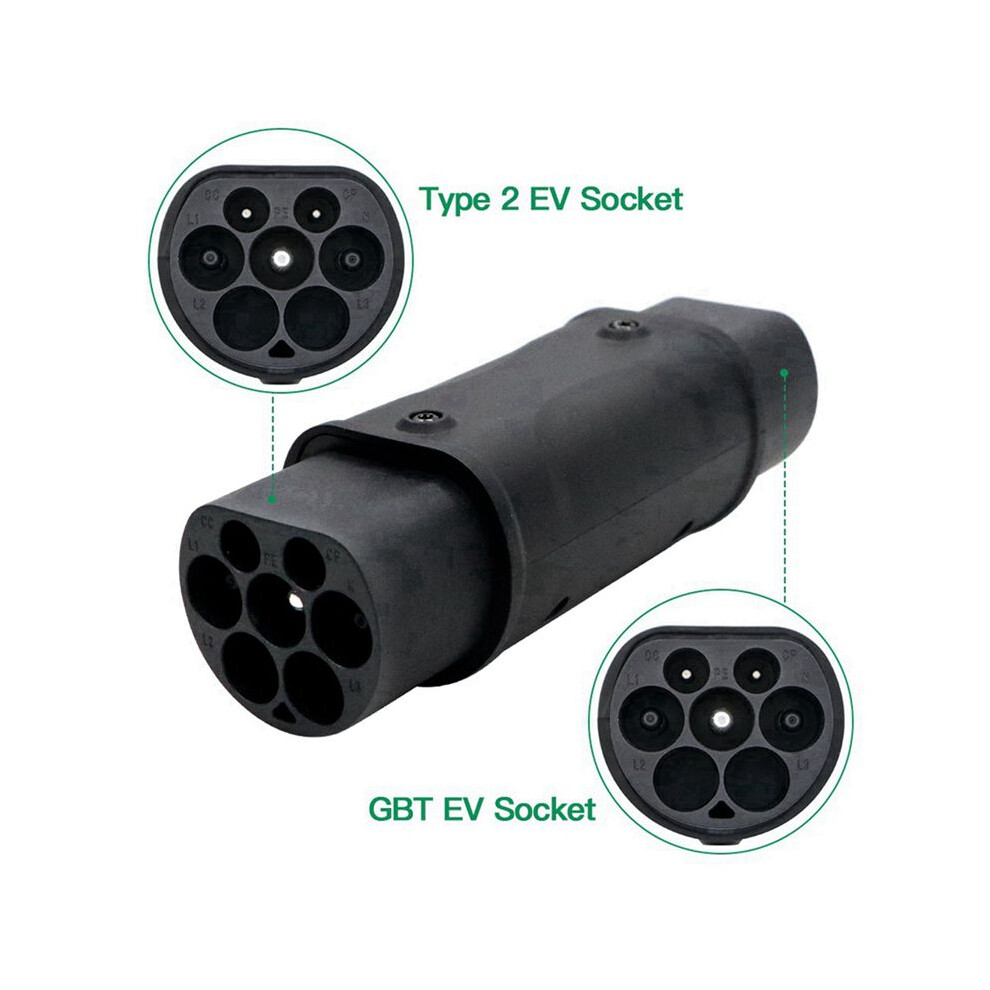 4X Type 2 To Gbt Ev Charger Adaptor Iec 62196 To Gb China Standard Ev Charger Converter Adapter 16A 32A For Evse 6031002816195