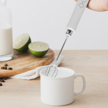 Montalatte Elettrico USB 3 Velocità Cappuccino Coffee Foamer 3 Frusta Frullino per Le Uova Portatile Cioccolata Calda Latte Drink