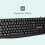styletech USB-Powered Wired Keyboard for Windows PC - Black 2