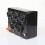 2X Black Resistance Box Variable Decade Resistor Resistance Box 0-9999.9 Ohm Physical and Electrical Experimental 10