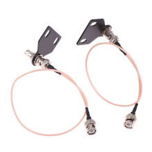 Stage Wireless Mic Host, Cavo di Prolunga Antenna BNC per Ricevitore, Accessorio Audio per Prestazioni