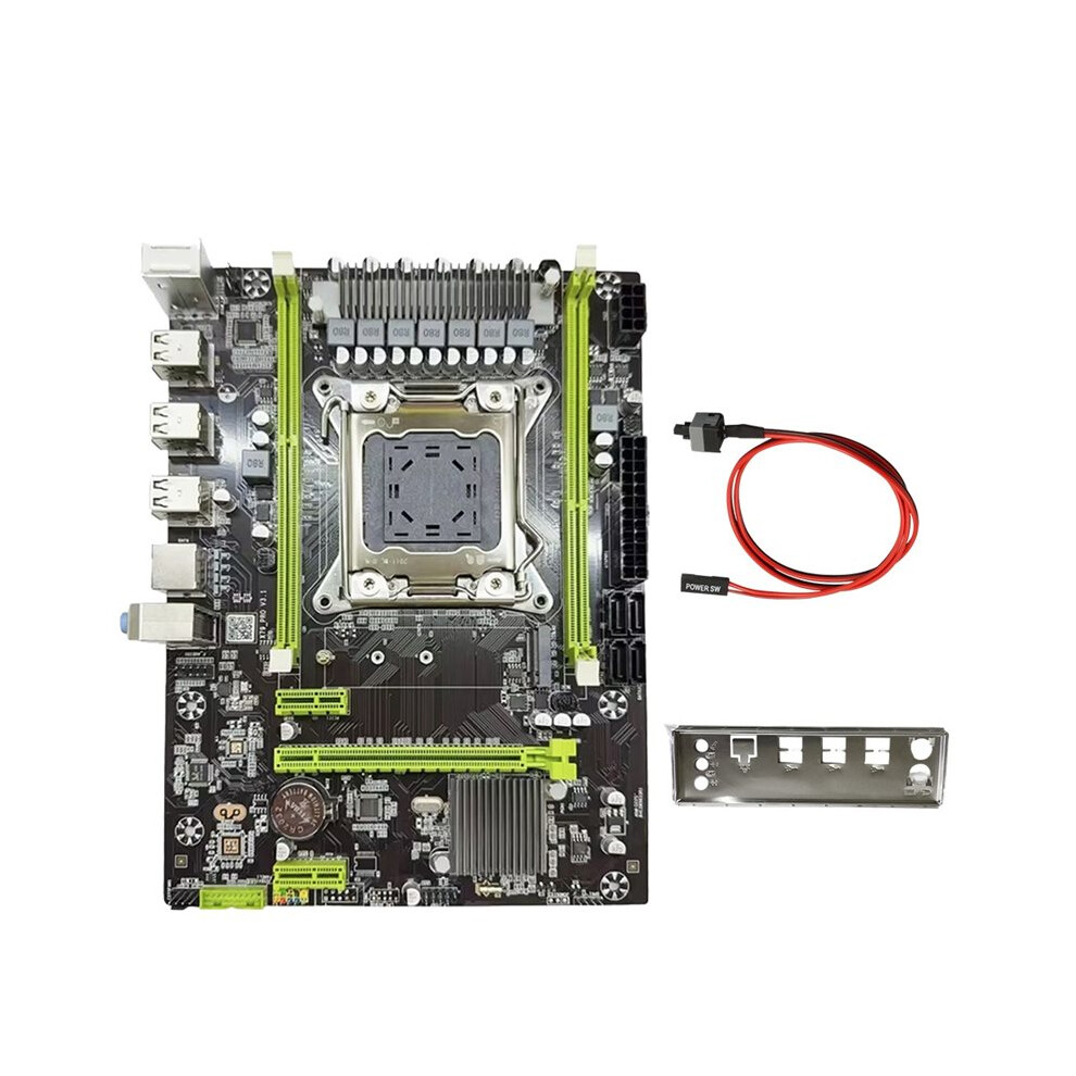 X79 Pro Motherboard Lga 2011 Ddr3 Gigabit Ethernet Gaming Motherboard Support E5 V1 V2 E5-2650 V2 2680 2640 2670 Cpu 6033932666680