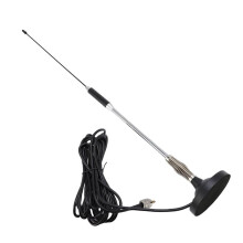 CB-Antennekit 26-28 MHz met 5 Meter Kabel, Magnetische Bevestiging, 60 cm Antenne voor Auto'S en Vrachtwagens