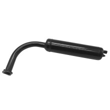 80Cc 60Cc 49Cc 50Cc Motore Motore Motorizzato Bicicletta Bici Tubo di Scarico Silenziatore Nero