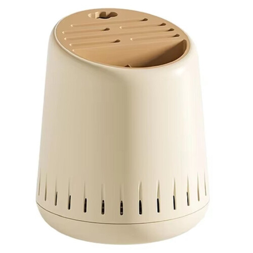 Cream-Style Multi-Functional Chopsticks Draining Holder Kitchen Utensil and Chopstick Storage Box A