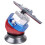 Omnidirectional Spherical Vise for Model Making, 360 Rotation, Metal 1