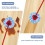 Mop  Replacement, Spin-Mop Replacement , Include 4pcs Mop Replace Heads, 1 Extra Mop Base Replacement 1