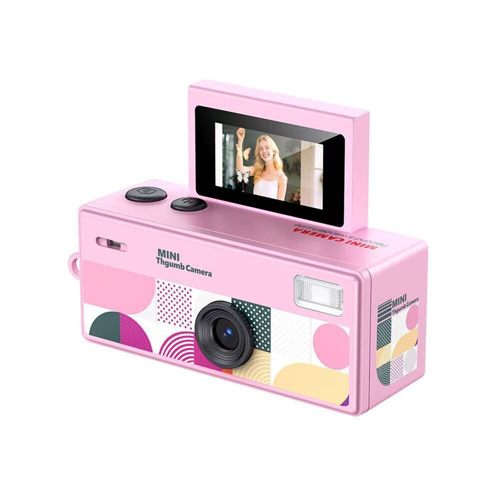 Thumb Keychain Camera 0.96Inch Flip Screen Retro Ccd Digital Camera 720P Very Small Camcorder Video Recorder B 4711388858966