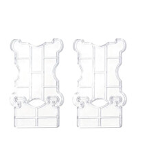 2 Pack Couch Wall Spacer, Furniture Walls Protectors, Adjustable Couch Stoppers to Prevent Sliding and Door Stoppers