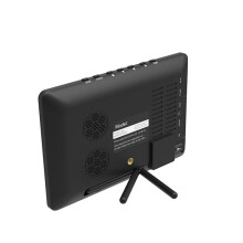 Lettore Video per Televisore ATSC da 7 Pollici, TV Digitale Portatile, Supporta Video 1080P, TV HD LED, Batteria Ricaricabile Integrata