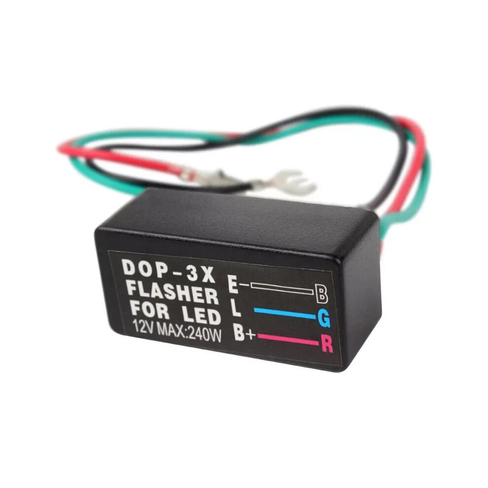 Universal 3 Pin Led Flasher Relay Car Bike Turn Signal Indicator Relay For Car Motorcycle Led Turn Signal Light 6033495025320