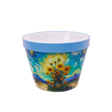 3D Puzzle Flower Vase DIY Decorative Puzzle Planter Flower Pot Art Vase Home Decor for Indoor Cactus B