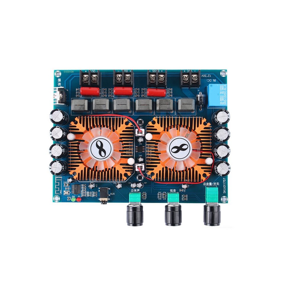 Tda7498e 5.0 Digital Amplifier High Power 2X160w+220W 2.1 Channel Audio Power Amplifier Board Dc12-32V 6033495047841